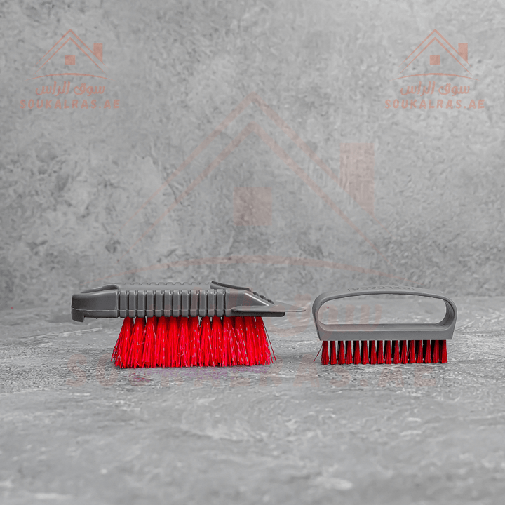 6Pcs Floor Cleaning Set With Dust Pan, Hard Brush, Soft Brush, Cleaning Brush, Squeegee - Souk Al RasHousehold Cleaning Supplies