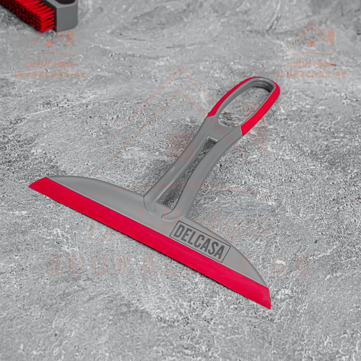 6Pcs Floor Cleaning Set With Dust Pan, Hard Brush, Soft Brush, Cleaning Brush, Squeegee - Souk Al RasHousehold Cleaning Supplies