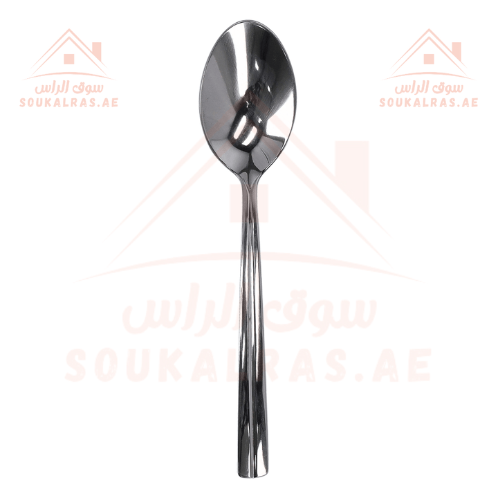 6pcs Stainless Steel Table Spoon Set - Souk Al RasSpoons & Forks