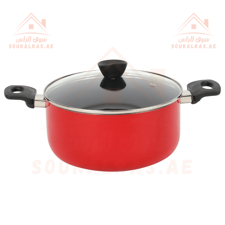 7 - Piece Non - Stick Cookware Set | Durable & Versatile - Souk Al RasCookware