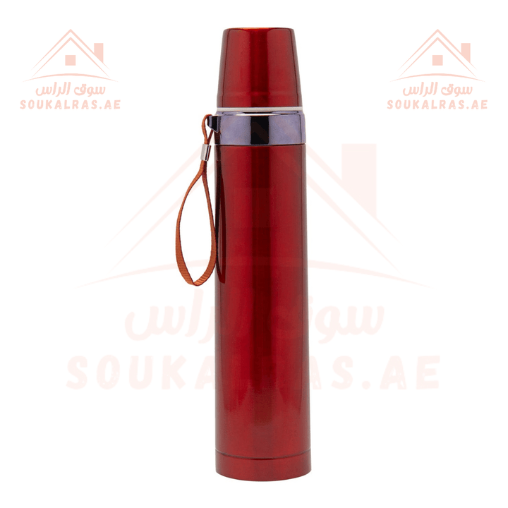 700ML Stainless Steel Vacuum Bottle | Leakproof Insulated Flask | Hot & Cold Thermos - Souk Al Ras