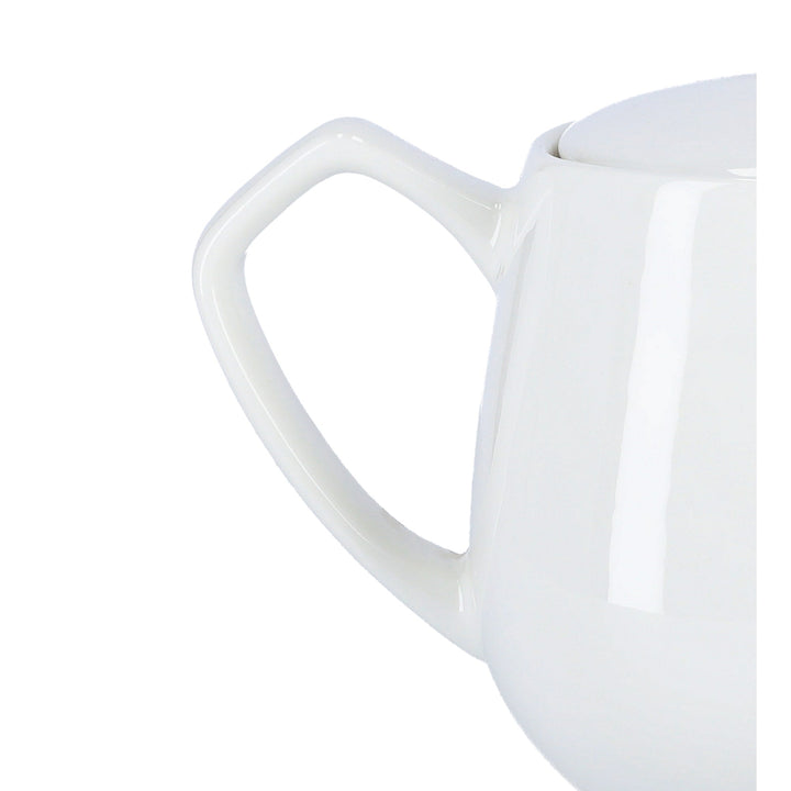 830ml Tea Pot - Coffee/Tea Pot White - Heavy - Duty Durable Material - Souk Al RasCookware