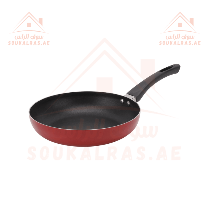 8Pcs Non Stick Cookware Set - Red - Souk Al RasCookware Sets