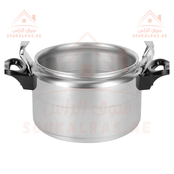 9 Litre Aluminum Pressure Cooker, Fast and Easy Cooking