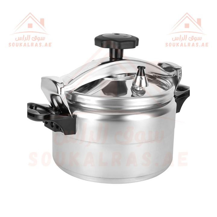 9 Litre Aluminum Pressure Cooker, Fast and Easy Cooking