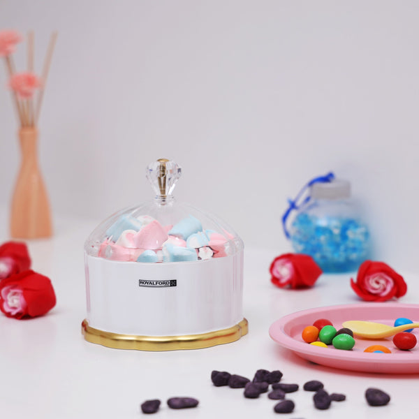 Candy Storage Box With Lid - Covered Sugar Bowl 18cm