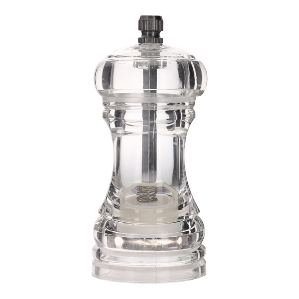 Acrylic Pepper Mill with Grinder 130ml