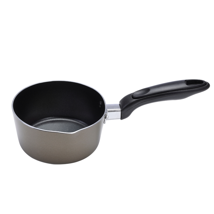 Aluminium Milk Pan, 16cm Non-Stick Pan with Handle