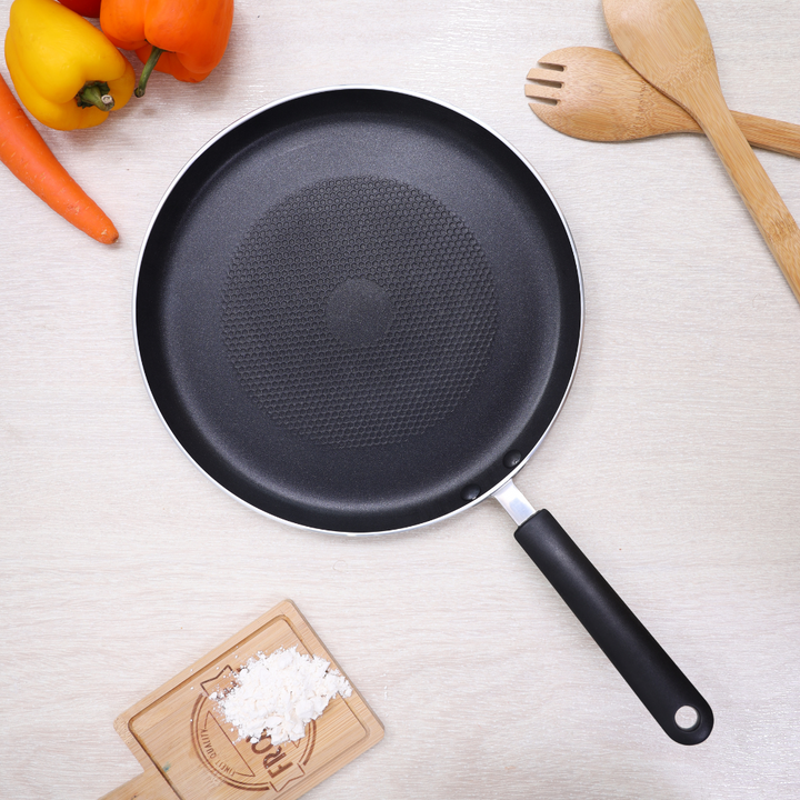 Aluminium Non-Stick Pancake Pan - Induction Crepe Pan 26cm