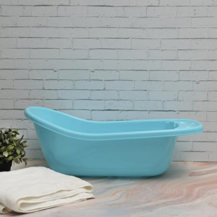 Baby Bath Tub - Good Quality Plastic - Ergonomic & Spacious - Lightweight