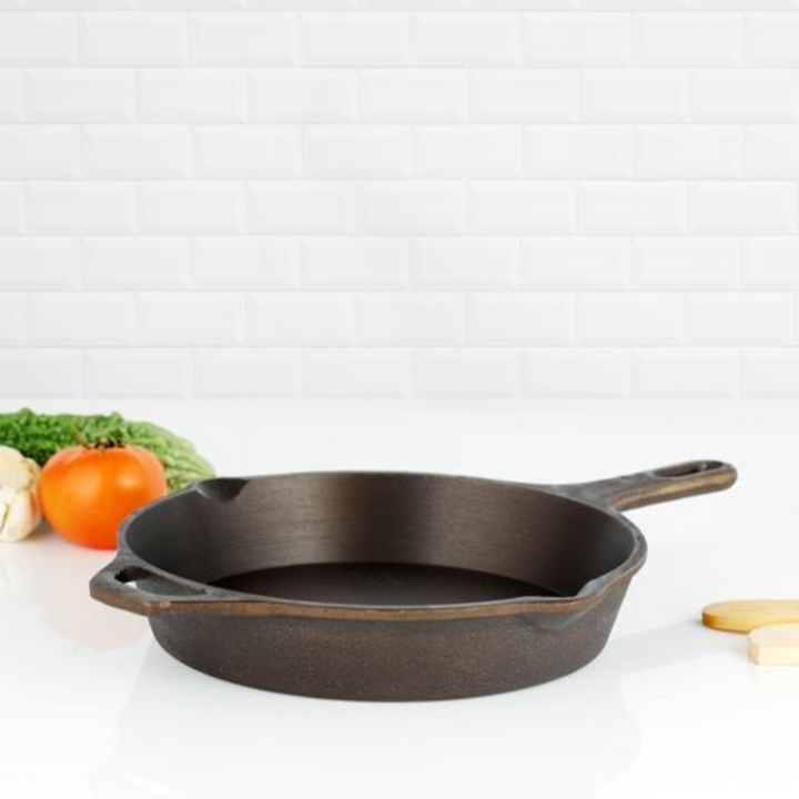 Cast Iron Skillet - Pre-Seasoned Fry Pan 26CM