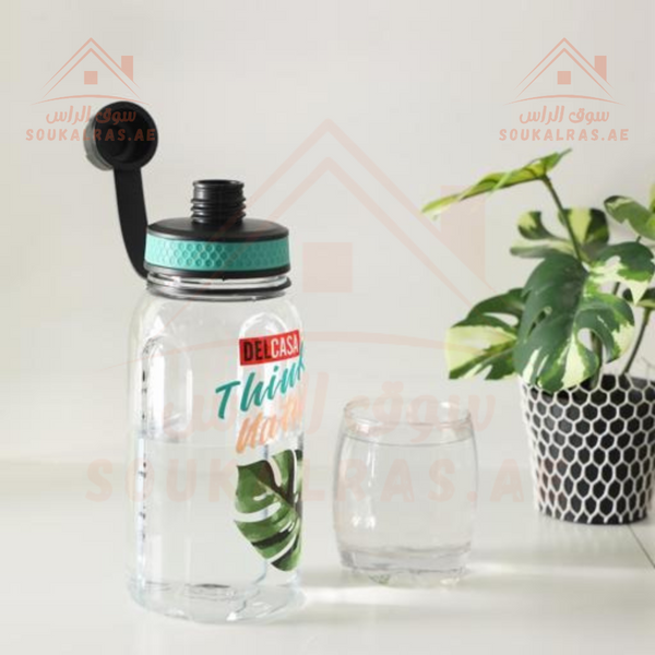 Delcasa 950ML Plastic Water Bottle - Leak-Proof & Eco-Friendly