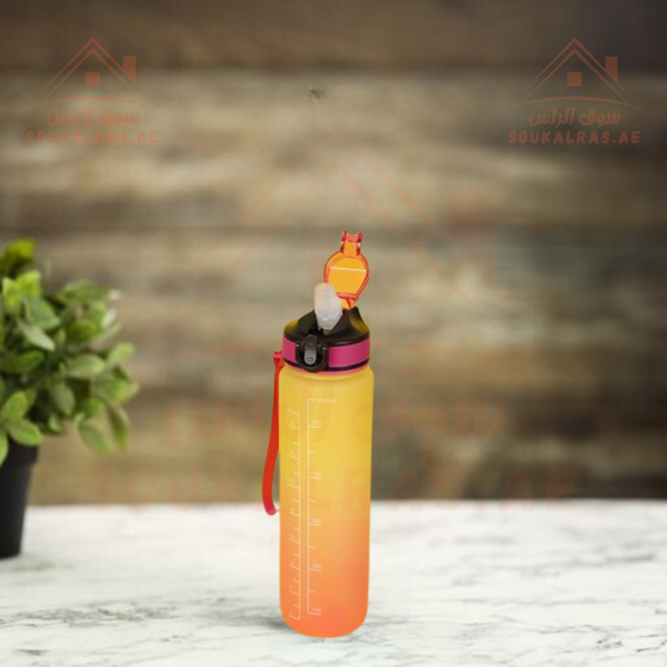 Delcasa Water Bottle - 900ML - Leak-Proof, BPA-Free, Eco-Friendly, Ideal for School, Office, and Gym