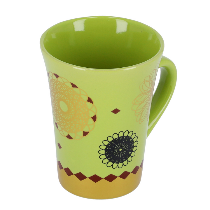 Flower Coffee Mug - Porcelain Mug 27cm