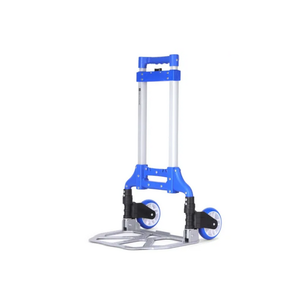 Foldable Hand Truck- Multi-Purpose Utility - Durable Aluminum Pipes 80 KG Capacity