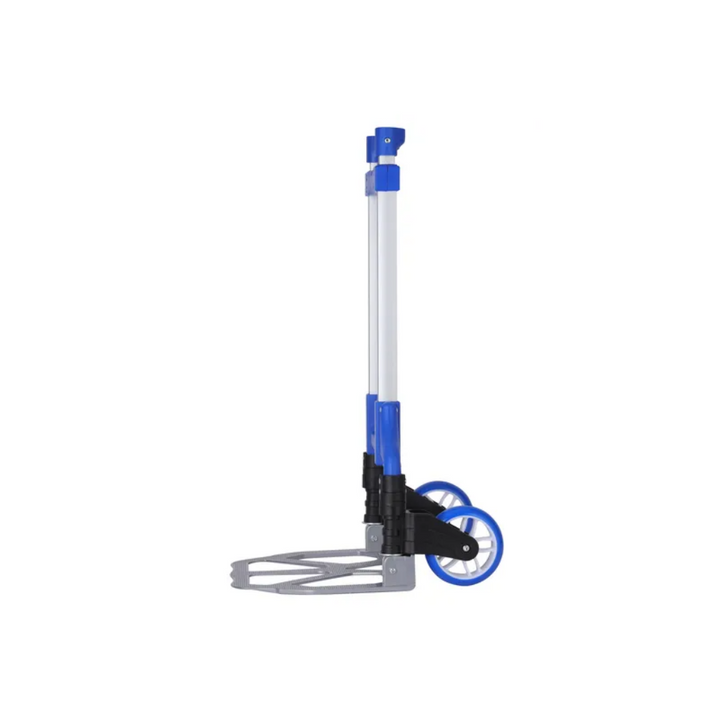 Foldable Hand Truck- Multi-Purpose Utility - Durable Aluminum Pipes 80 KG Capacity