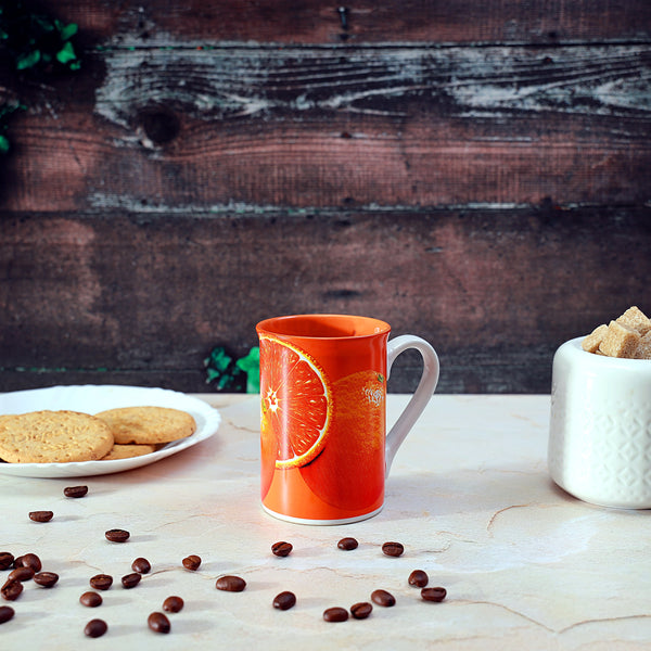 Fruit Decal Mug - Multicolor - Ceramic Mug 300ML