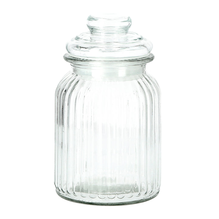 Glass Air Proof Cookie Jar - Premium Quality 1L