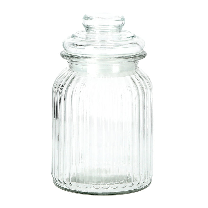 Glass Air Proof Cookie Jar - Premium Quality 1.3L