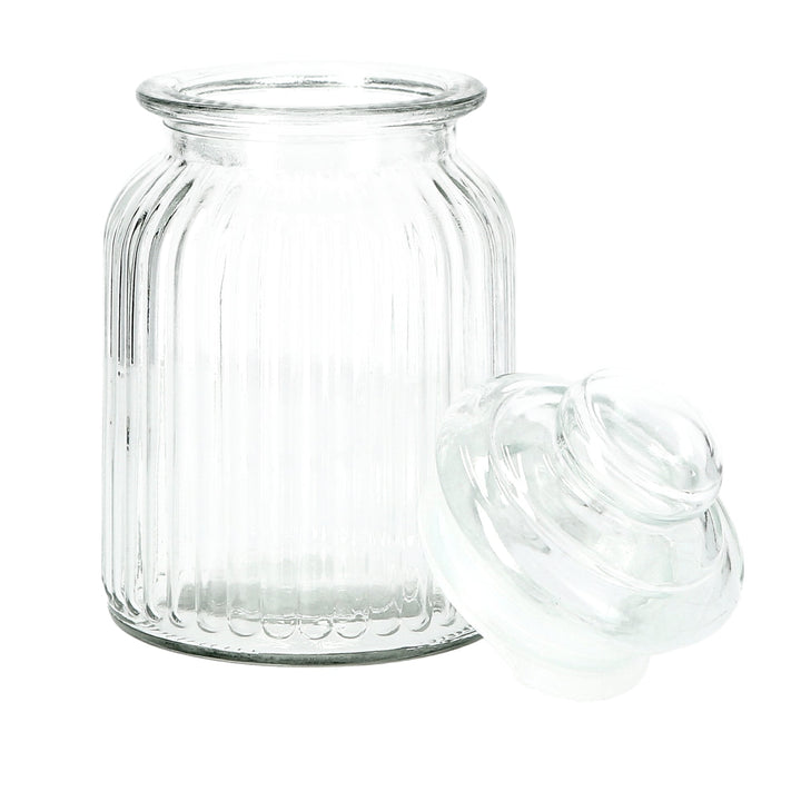 Glass Air Proof Cookie Jar - Premium Quality 1.3L