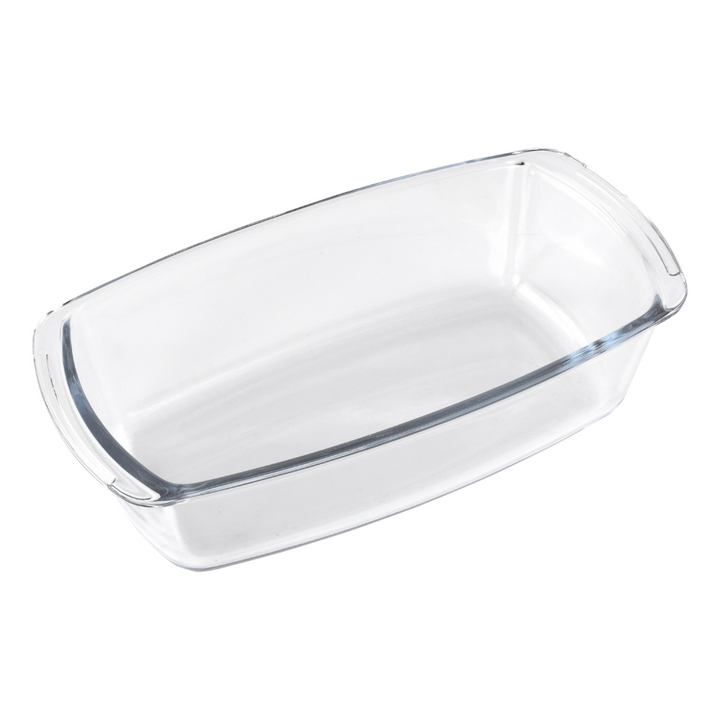 Glass Loaf Dish - Rectangular Roasting & Baking Tray 1.8L