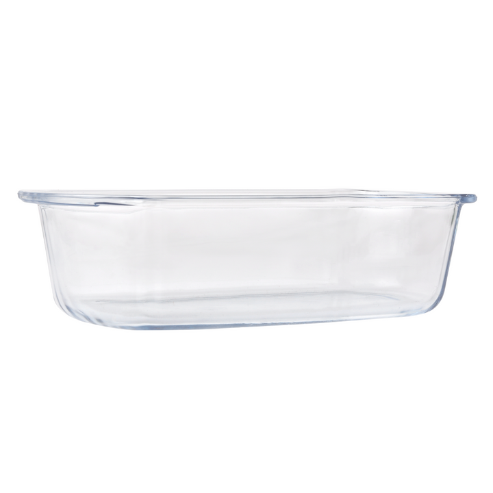 Glass Loaf Dish - Rectangular Roasting & Baking Tray 1.8L