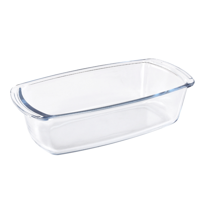 Glass Loaf Dish - Rectangular Roasting & Baking Tray 1.8L