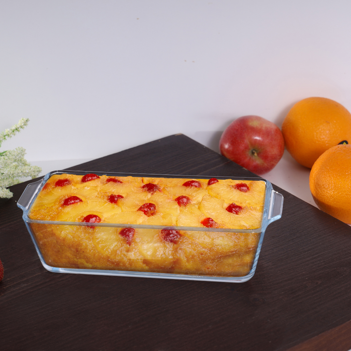 Glass Loaf Dish - Rectangular Roasting & Baking Tray 800ml