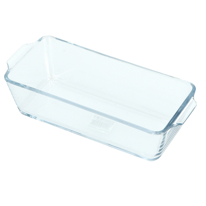 Glass Loaf Dish - Rectangular Roasting & Baking Tray 800ml