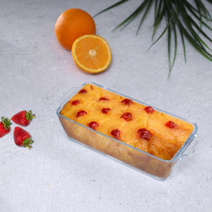 Glass Loaf Dish - Rectangular Roasting & Baking Tray 800ml