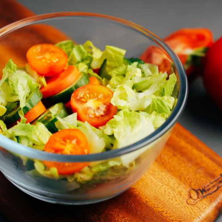 Glass Mixing Bowl - Deep, Thick Bowl 