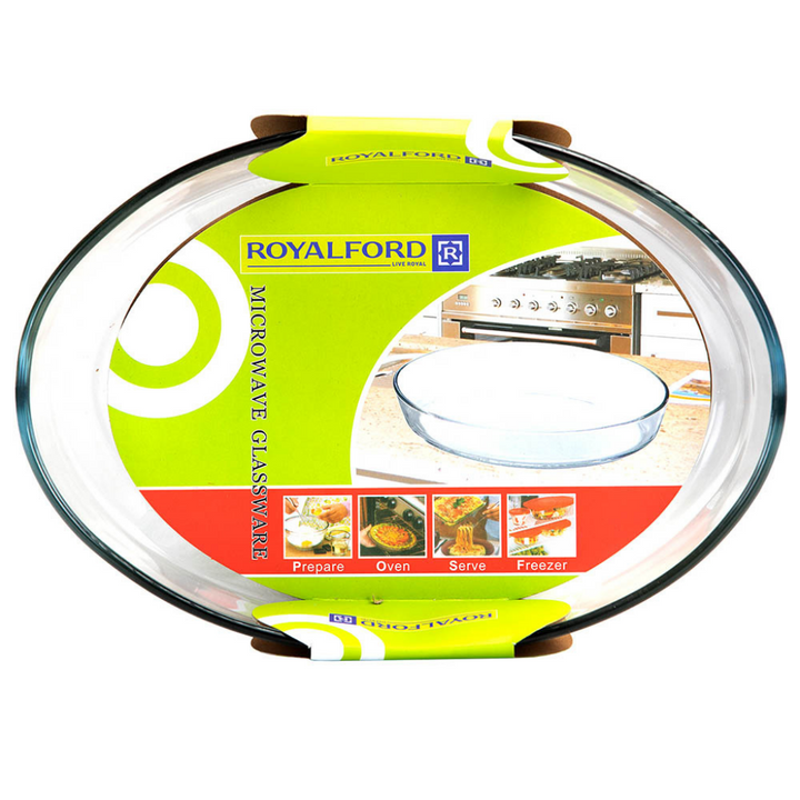 Glass Oval Baking Dish - High-Quality Bakeware 3L