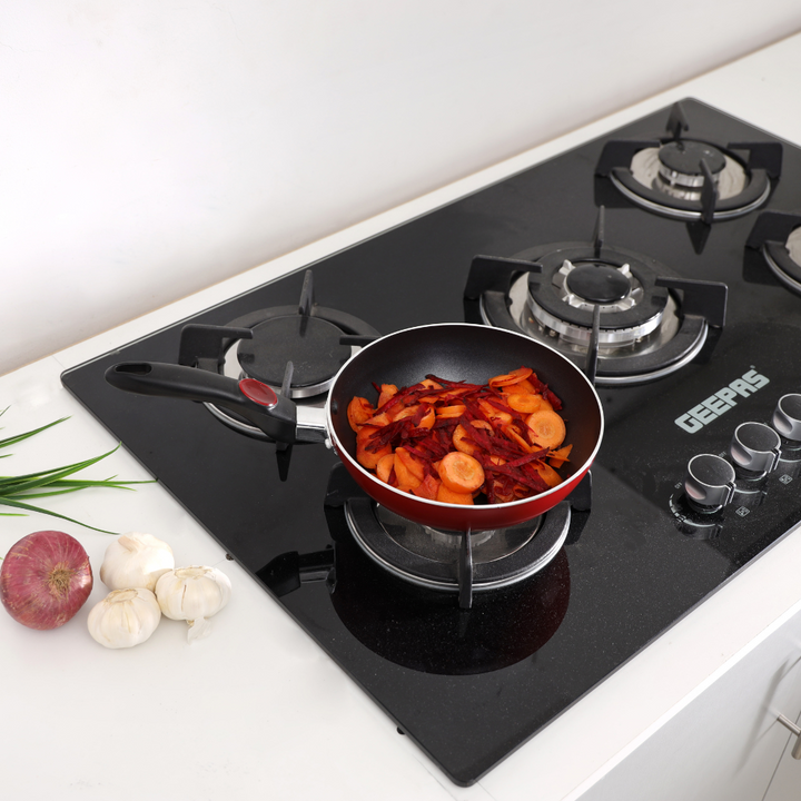 Highly Durable Non-Stick 20cm Fry Pan with Induction Base & Cool Touch Handle