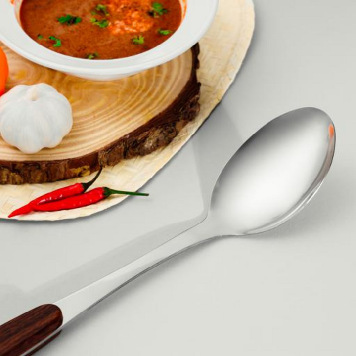 Highly Durable Stainless Steel Sauce Spoon with Long Handle