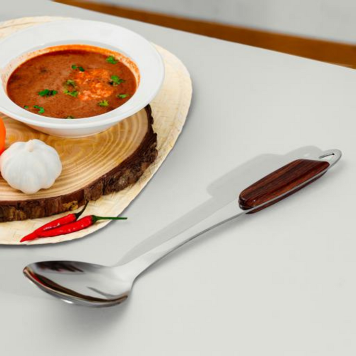 Highly Durable Stainless Steel Sauce Spoon with Long Handle