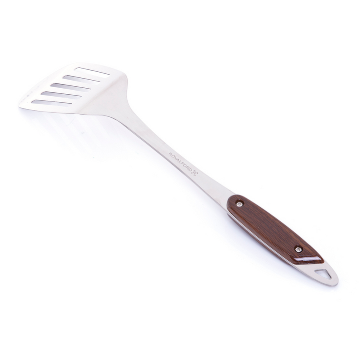 Highly Durable Stainless Steel Slotted Turner with Long Handle