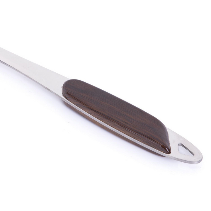 Highly Durable Stainless Steel Slotted Turner with Long Handle