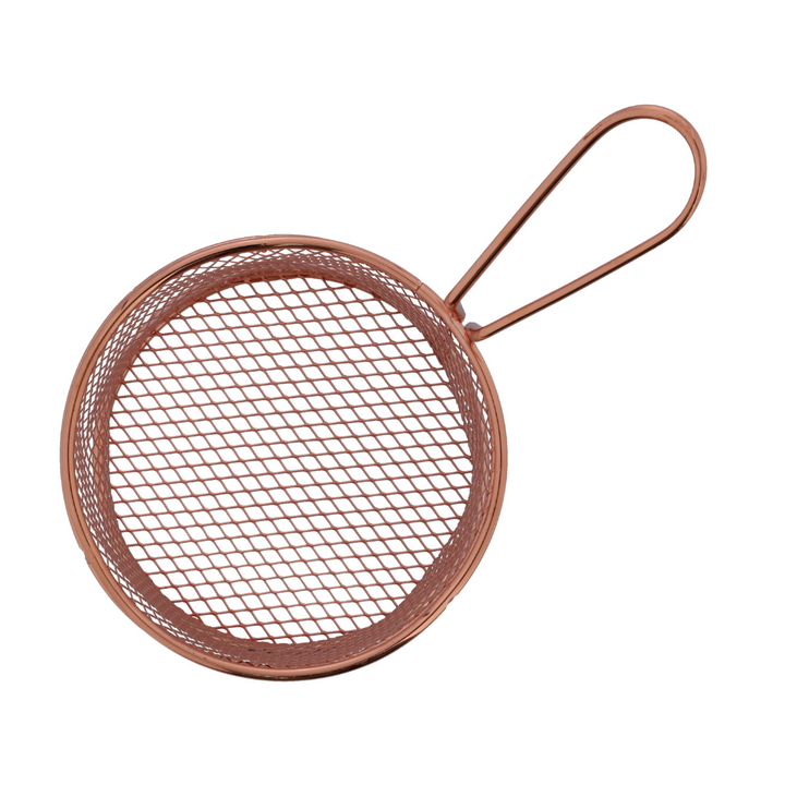 Iron Fried Basket, Strong and Long Handle 15.5X8X8.5CM