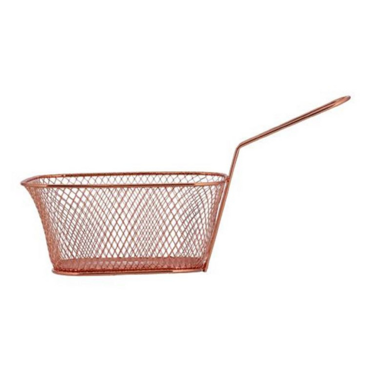 Iron Fried Basket, Strong and Long Handle