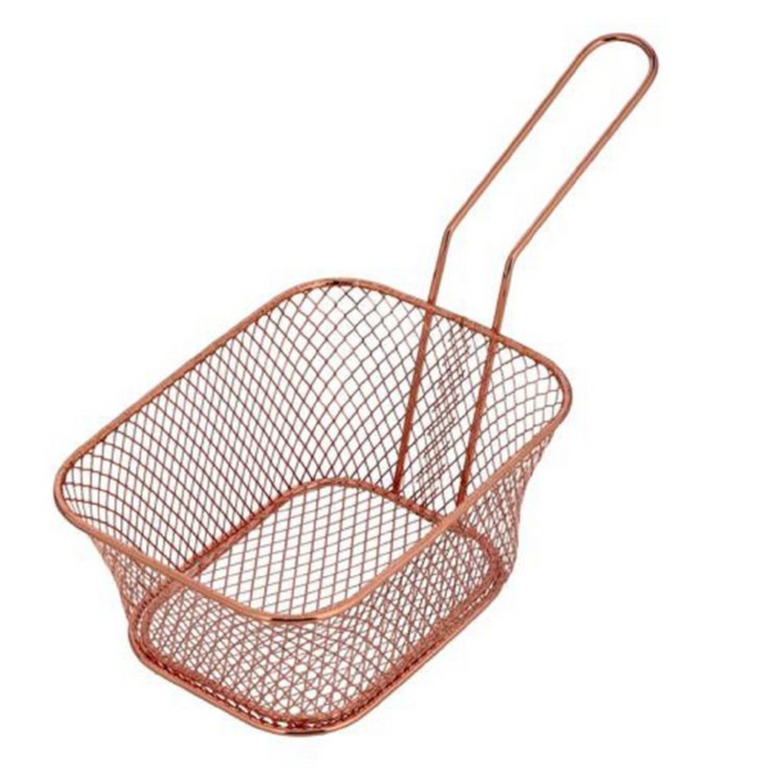 Iron Fried Basket, Strong and Long Handle