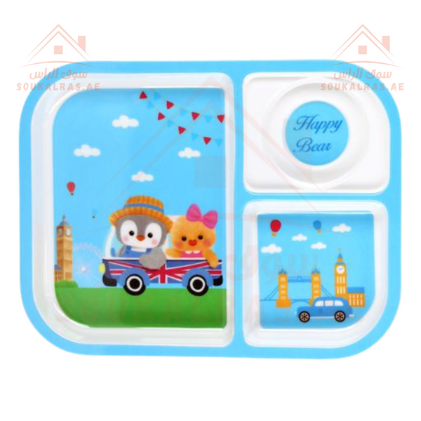 M/W 10.5" Square Baby Plate - Perfect for Kids | Lightweight & Durable