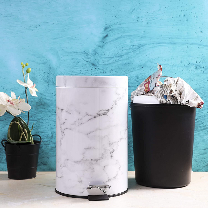 Marble Design Dust Bin 5L 