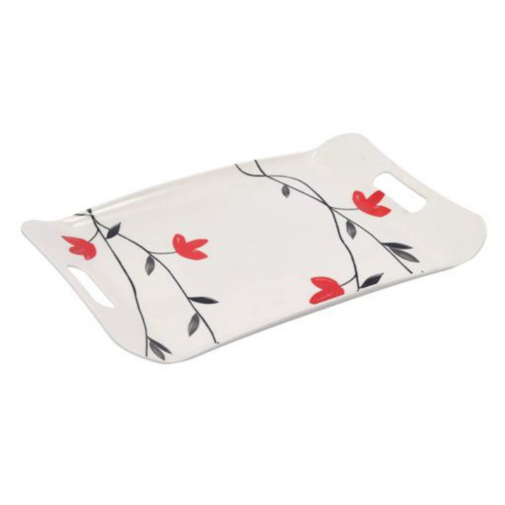 Melamine Folra Mate Tray With Wide Handles (35.3 X 24.2 X 1.9 Cm) - Lightweight Tough Mate