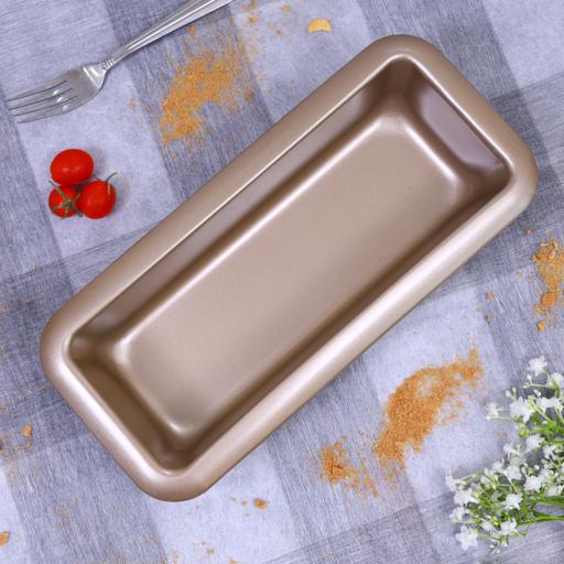 Non-Stick Loaf Pan - Aluminium Build With Premium Non-Stick Coating For Easy Release 	34.5 X 15.8 X 6.5Cm