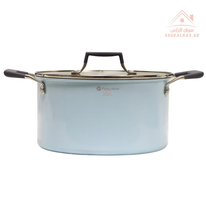 طقم قدور نوبيرا كريستال سيراميك 9قطع| مقاوم للخدش بامتياز | قاعدة مناسبة لجميع أنواع المواقد بما فيها الحث الحراري ويتحمل درجات حرارة عالية
