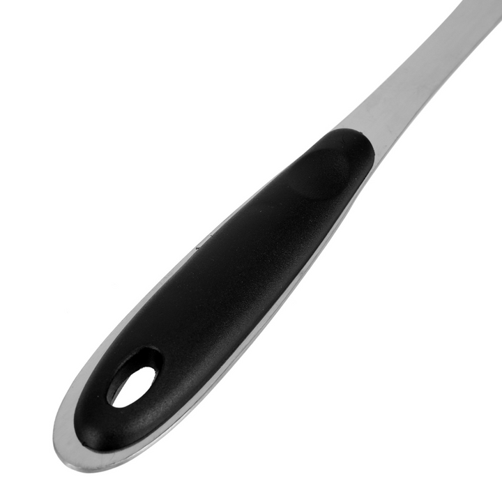 Nylon Slotted Spatula with Steel Handle