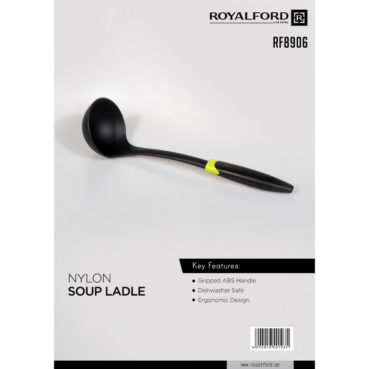 Nylon Soup Ladle with Long ABS Handle