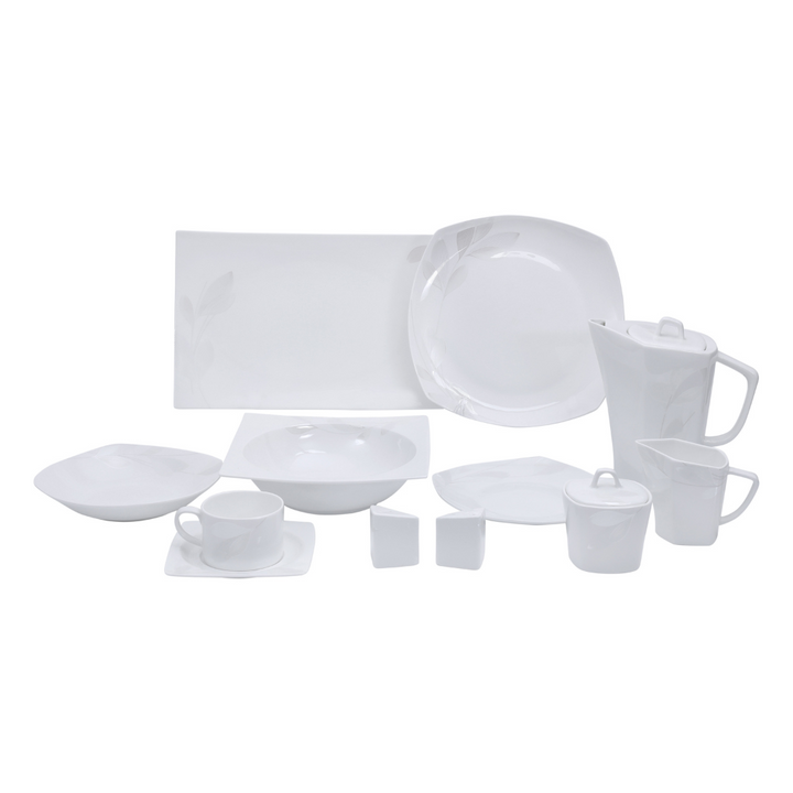 Opal Ware Dinner Set 39 Pcs