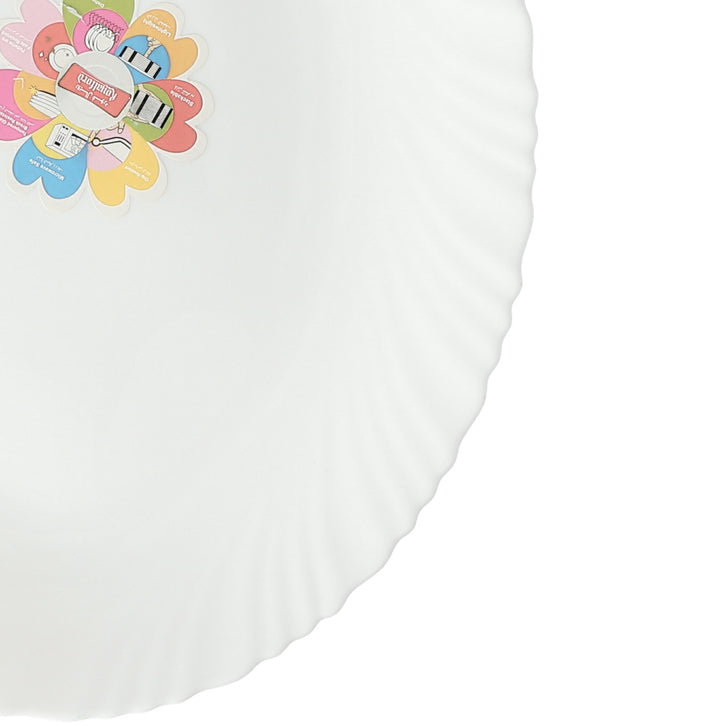 Opal Ware Oval Plate - White 36cm