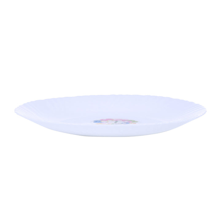 Opal Ware Spin Dinner Plate - White 24cm